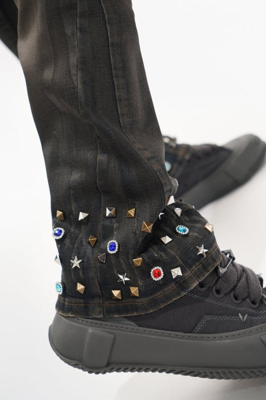 Ion Dt. Vintage Grey Waxed Stacked - Valabasas