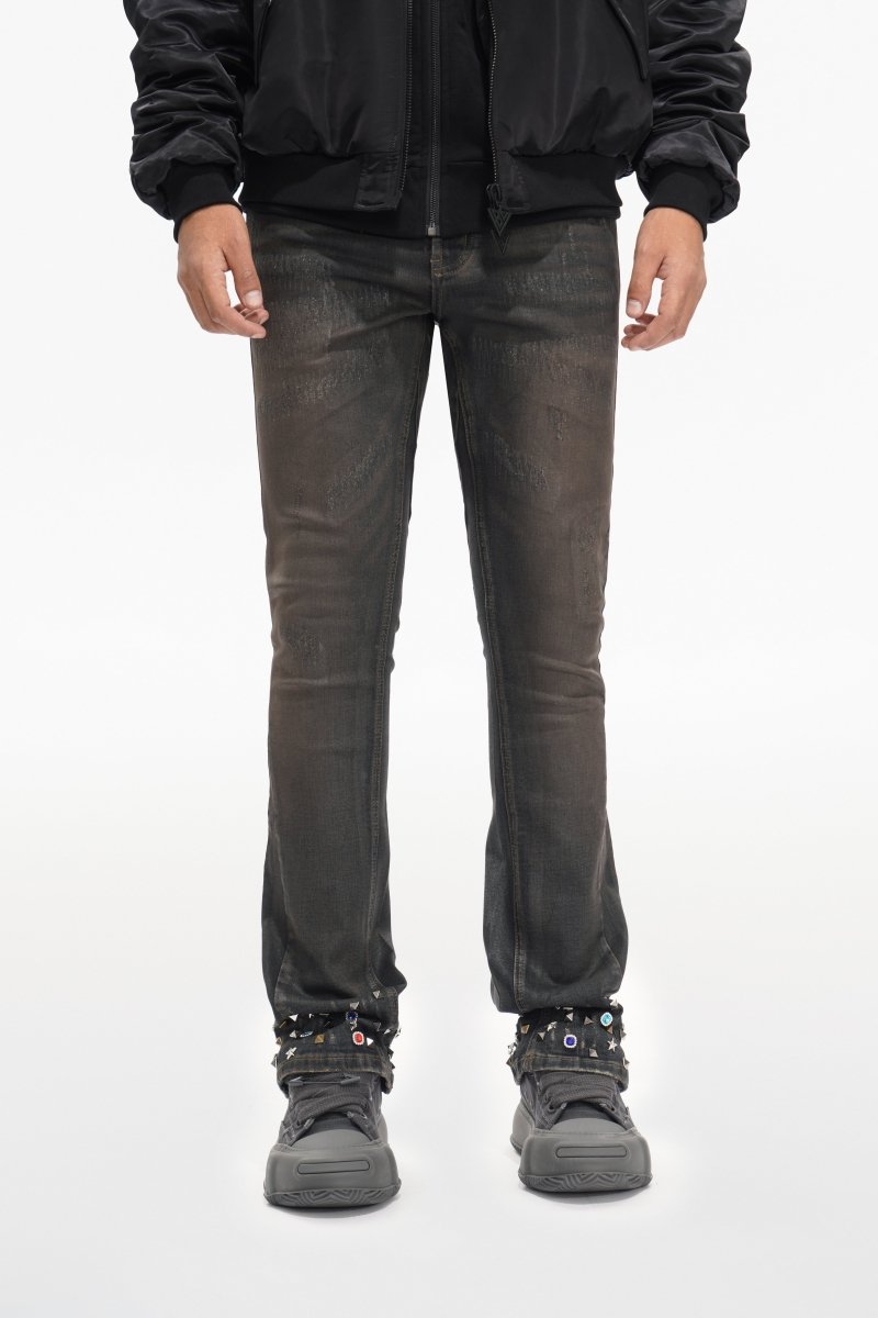 Ion Dt. Vintage Grey Waxed Stacked - Valabasas