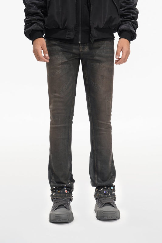 Ion Dt. Vintage Grey Waxed Stacked - Valabasas