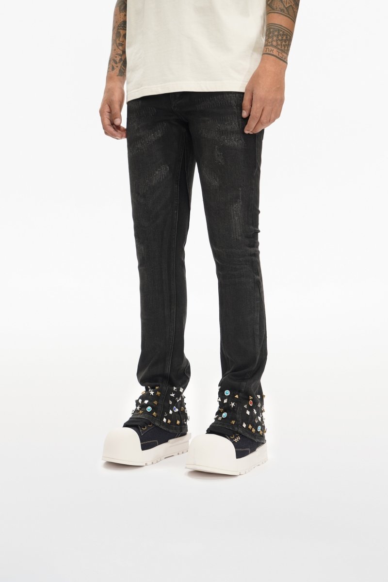 Ion Grey Washed Waxed Stacked - Valabasas