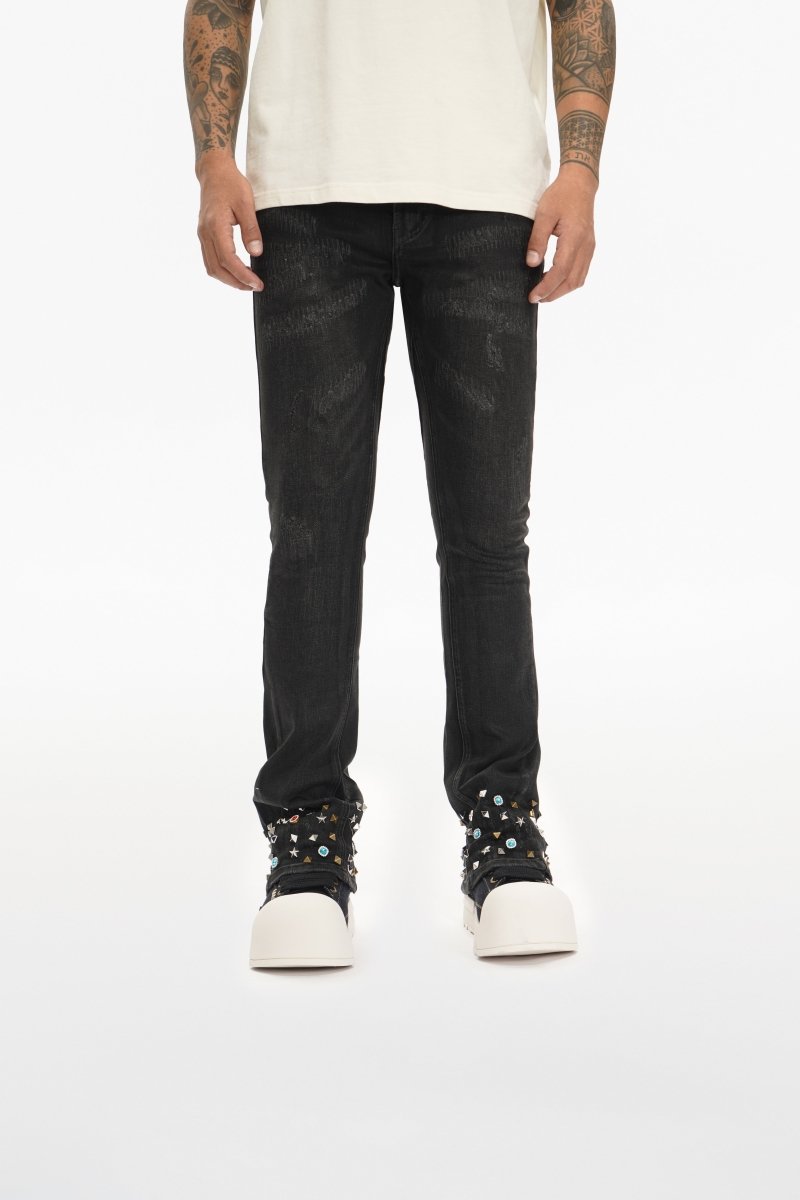 Ion Grey Washed Waxed Stacked - Valabasas