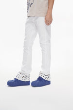 Ion White Waxed Stacked