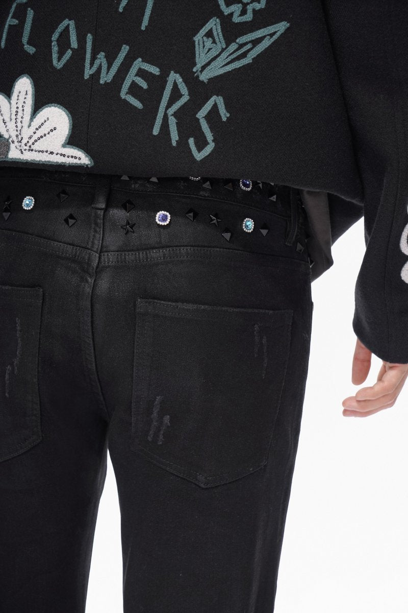 Ionic Black Waxed Slim - Valabasas