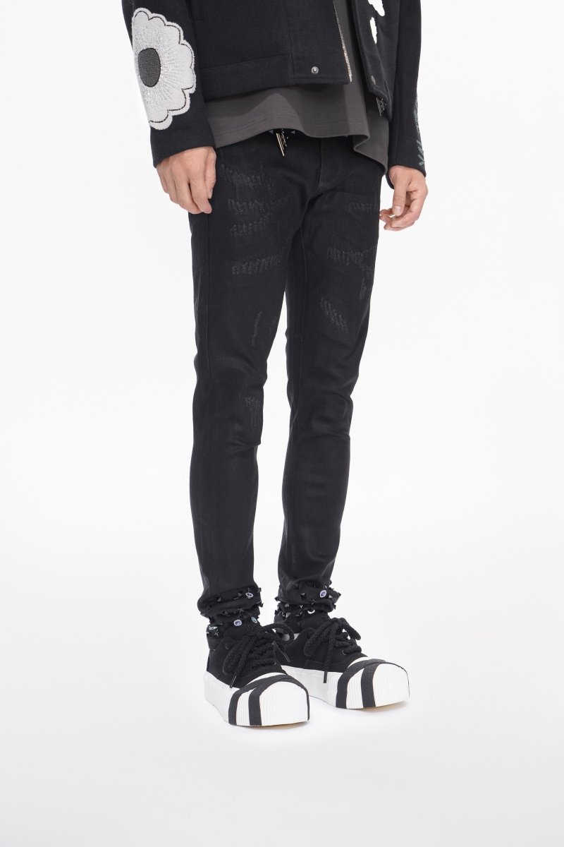 Ionic Black Waxed Slim - Valabasas