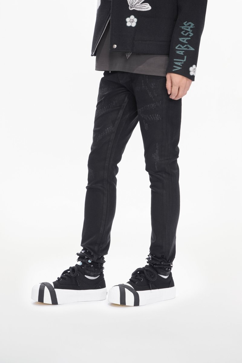 Ionic Black Waxed Slim - Valabasas