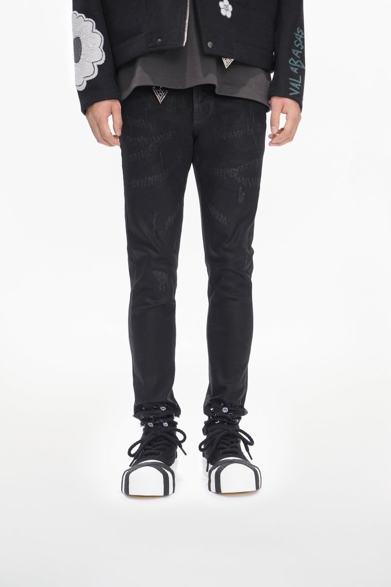 Ionic Black Waxed Slim - Valabasas