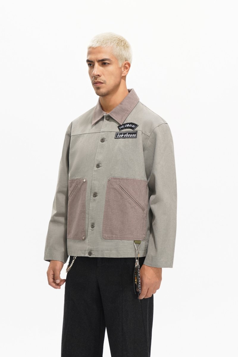 Ironwood Grey Button Down - Valabasas