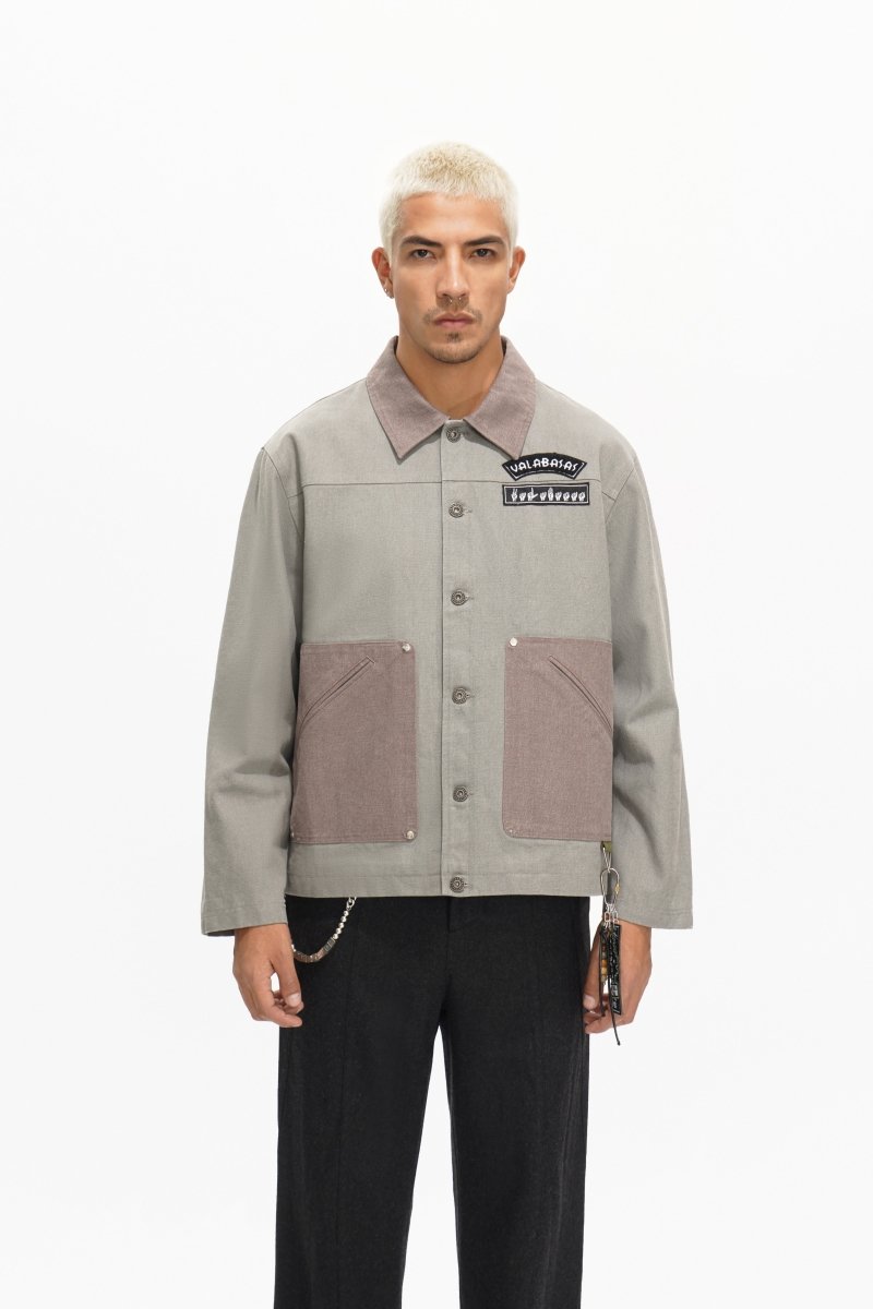 Ironwood Grey Button Down - Valabasas