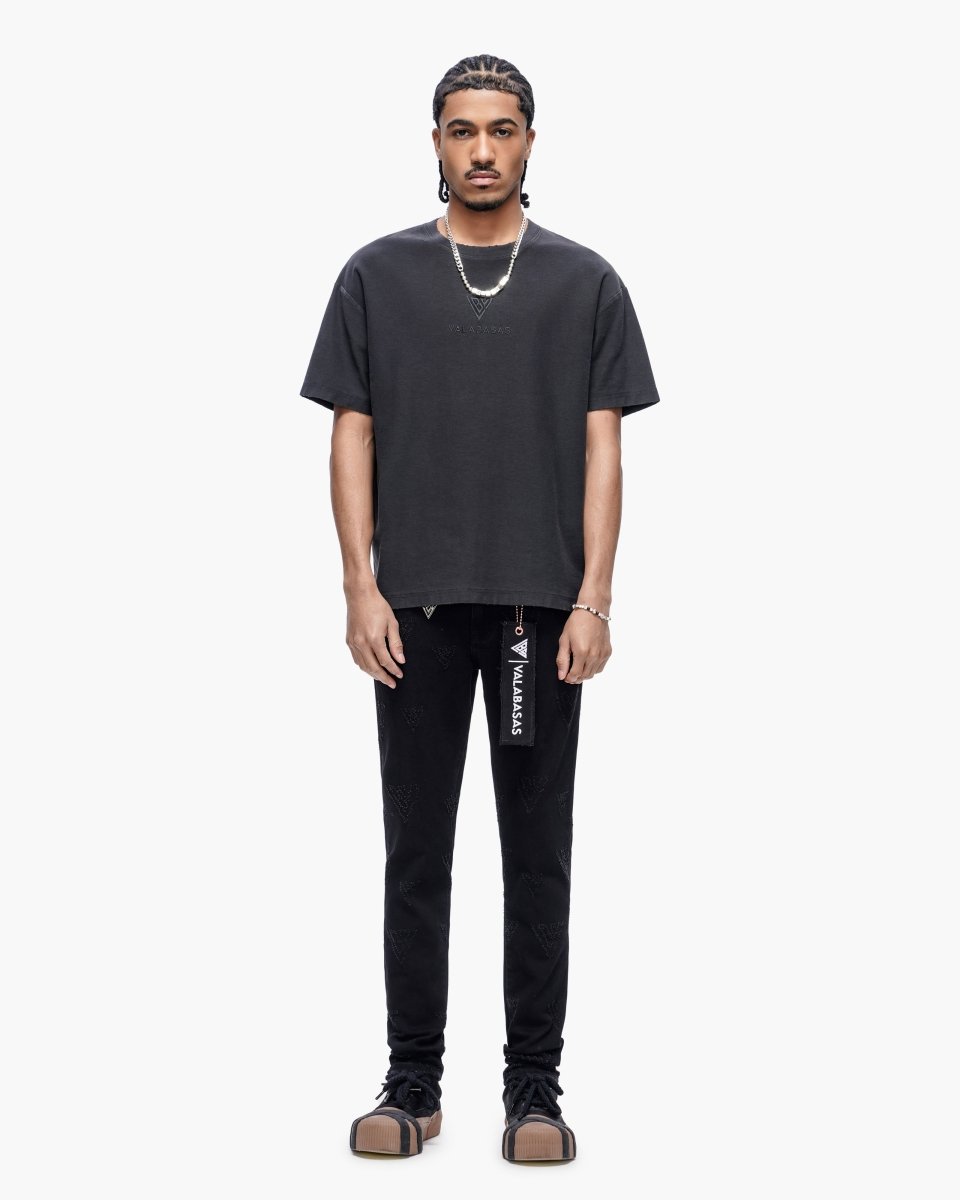 Iso Skinny Jet Black Jeans - Valabasas