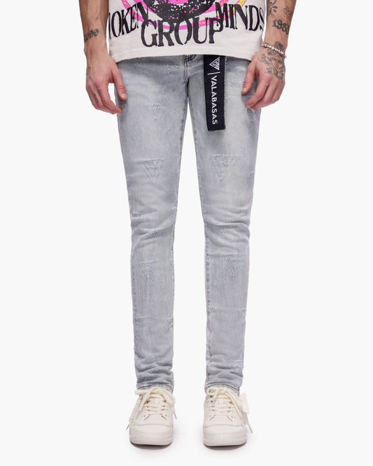 Iso Skinny Light Blue Wash Jean - Valabasas