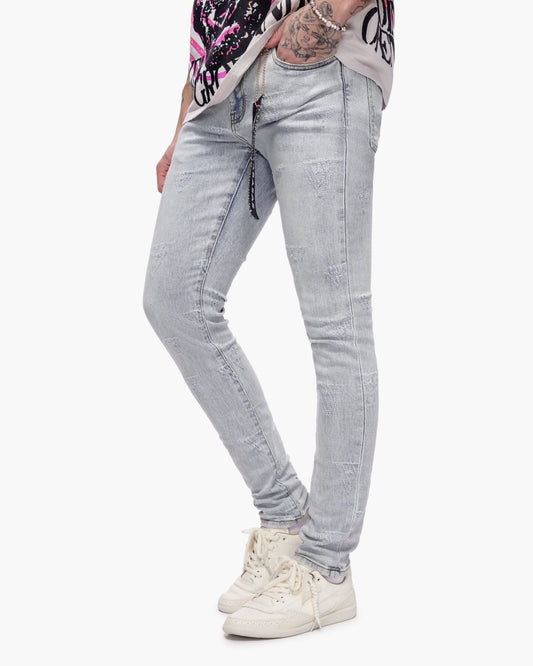 Iso Skinny Light Blue Wash Jean - Valabasas