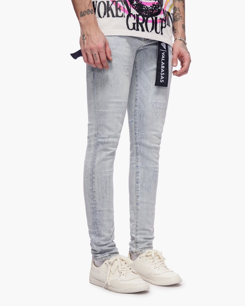 Iso Skinny Light Blue Wash Jean - Valabasas