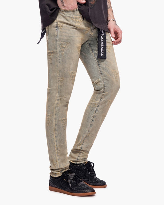Iso Skinny Vintage Wash Jean - Valabasas