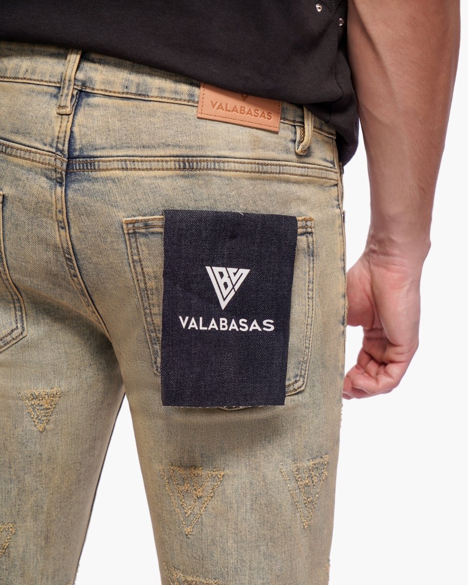 Iso Skinny Vintage Wash Jean - Valabasas