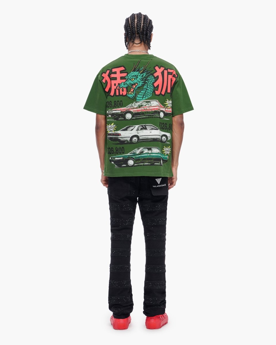 Japanese Motors Tee Green - Valabasas