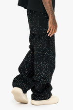 Jelato Black Baggy Jean