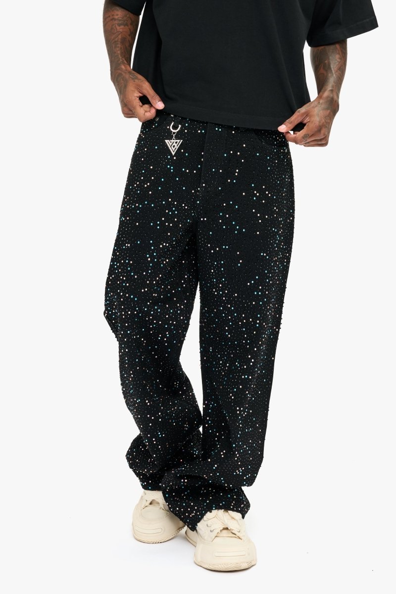 Jelato Black Baggy Jean - Valabasas