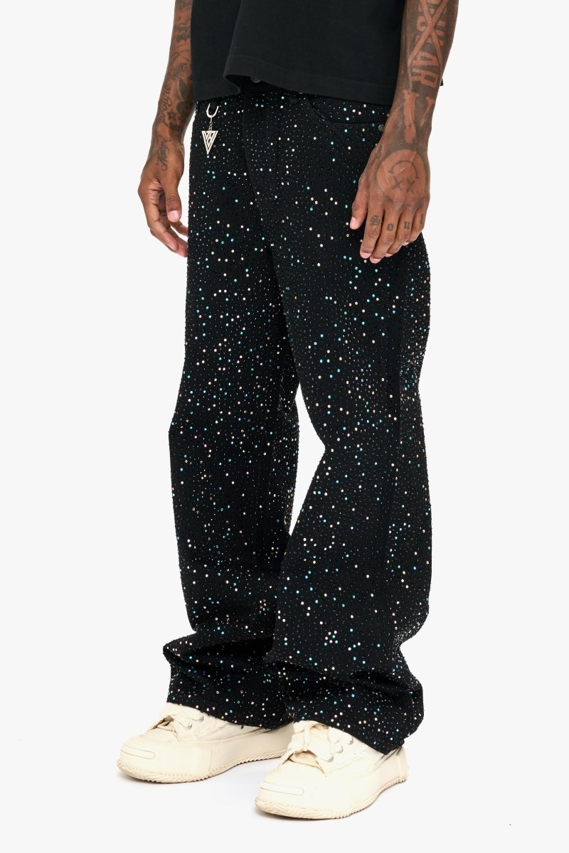 Jelato Black Baggy Jean – Valabasas