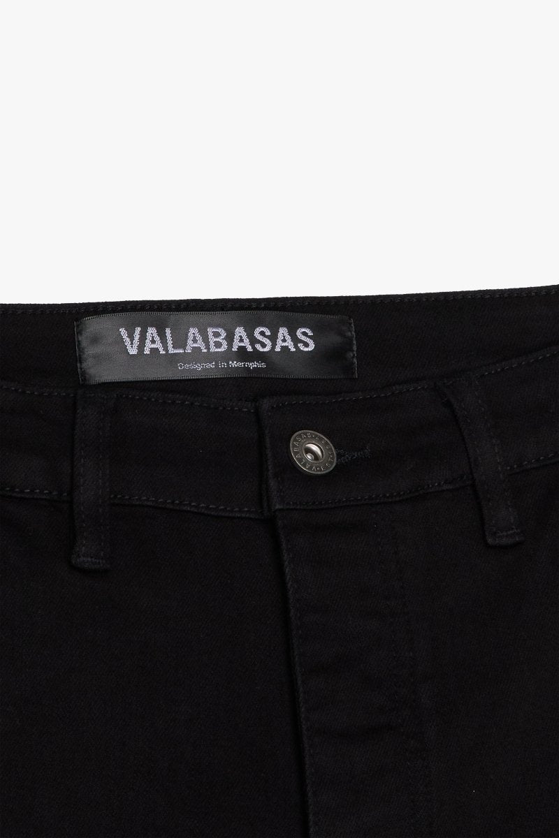 Jett Baggy Denim Black - Valabasas