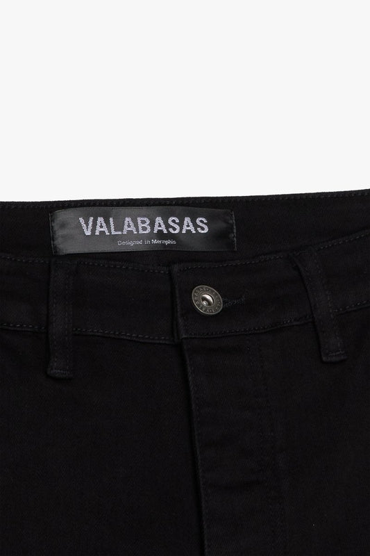 Jett Baggy Denim Black - Valabasas