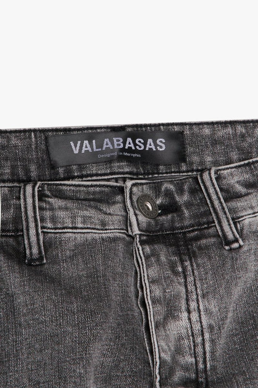 "JETT" CARGO SKINNY GREY - Valabasas