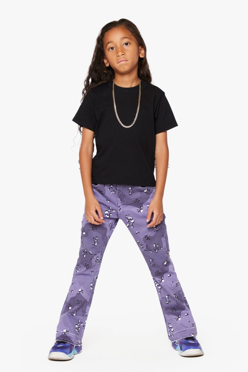 "JR EXTENDO” KIDS SUPER STACKED FLARE AMETHYST WOODS - Valabasas