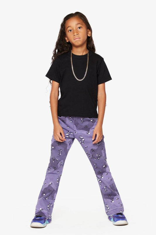 "JR EXTENDO” KIDS SUPER STACKED FLARE AMETHYST WOODS - Valabasas