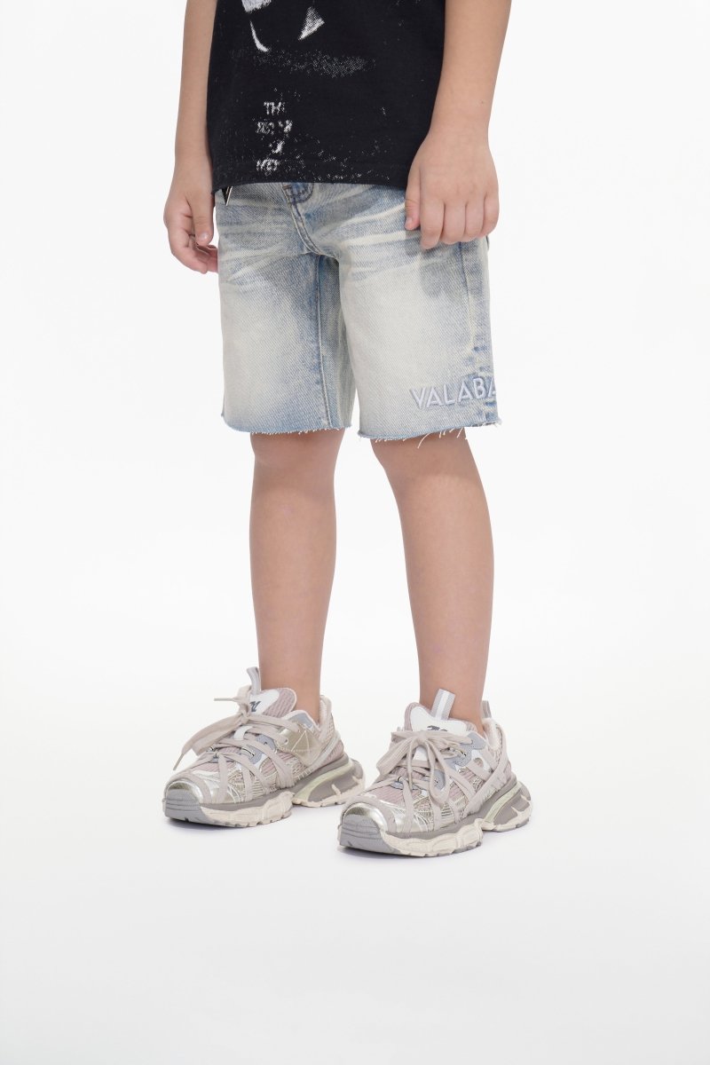 Jr. Shorts Kids Denim Light Wash - Valabasas