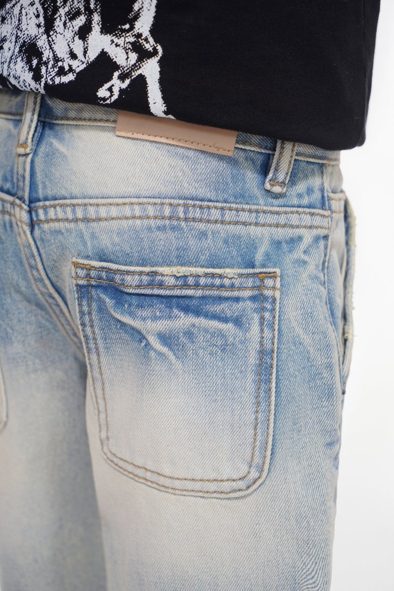 Jr. Shorts Kids Denim Light Wash - Valabasas