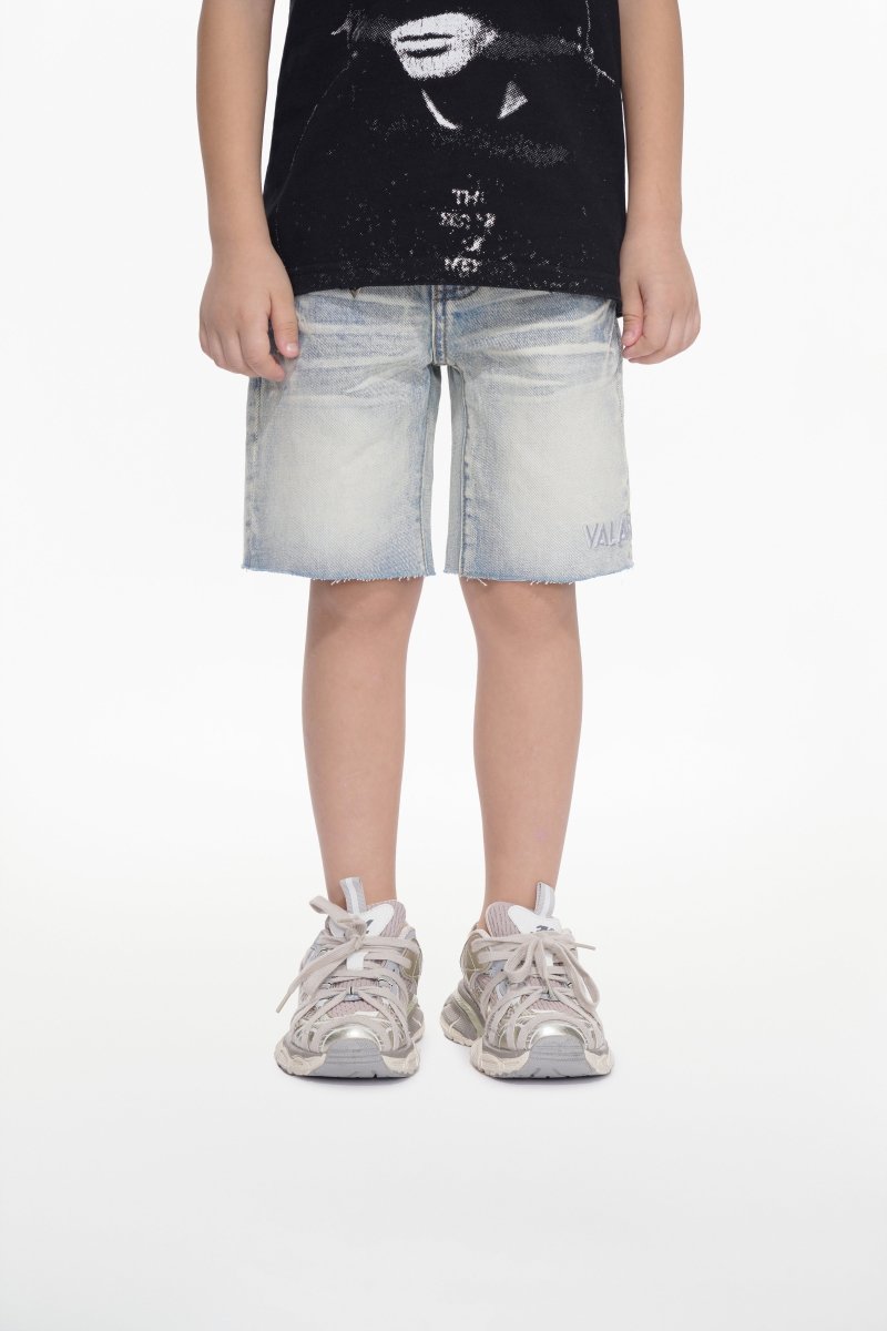 Jr. Shorts Kids Denim Light Wash - Valabasas