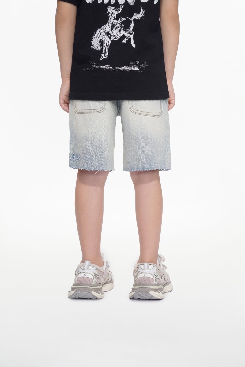 Jr. Shorts Kids Denim Light Wash - Valabasas