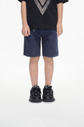 Jr. Shorts Kids Denim Navy Waxed