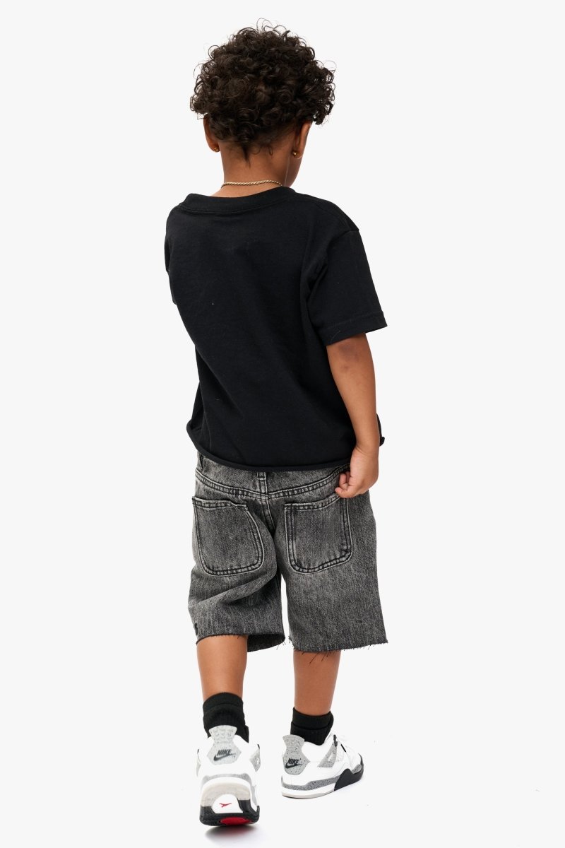 Jr. Shorts Kids Denim Shorts Grey - Valabasas