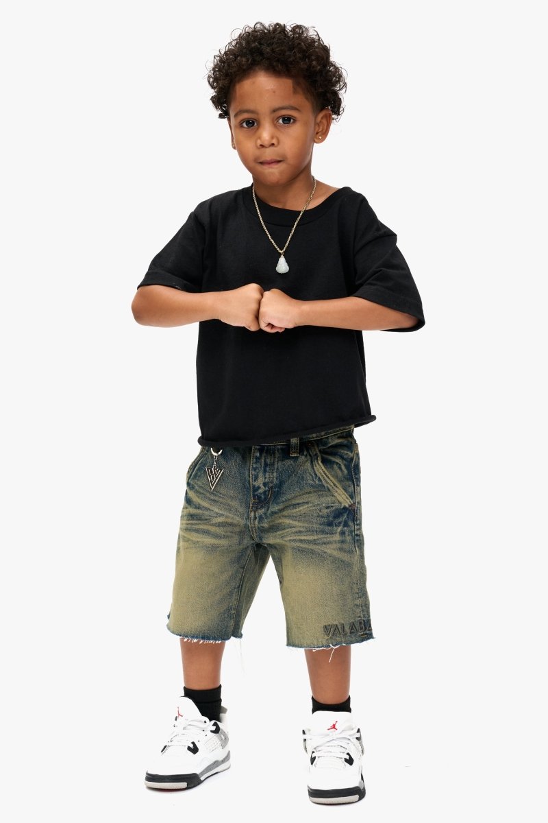 Jr. Shorts Kids Denim Shorts Medium Vintage - Valabasas