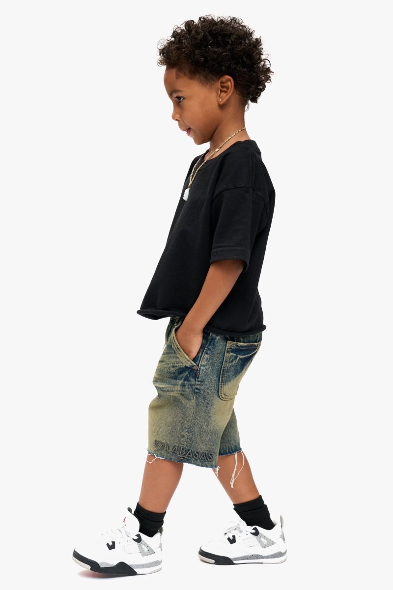 Jr. Shorts Kids Denim Shorts Medium Vintage - Valabasas