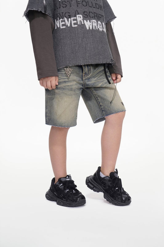 Jr. Shorts Kids Denim Shorts Medium Vintage - Valabasas