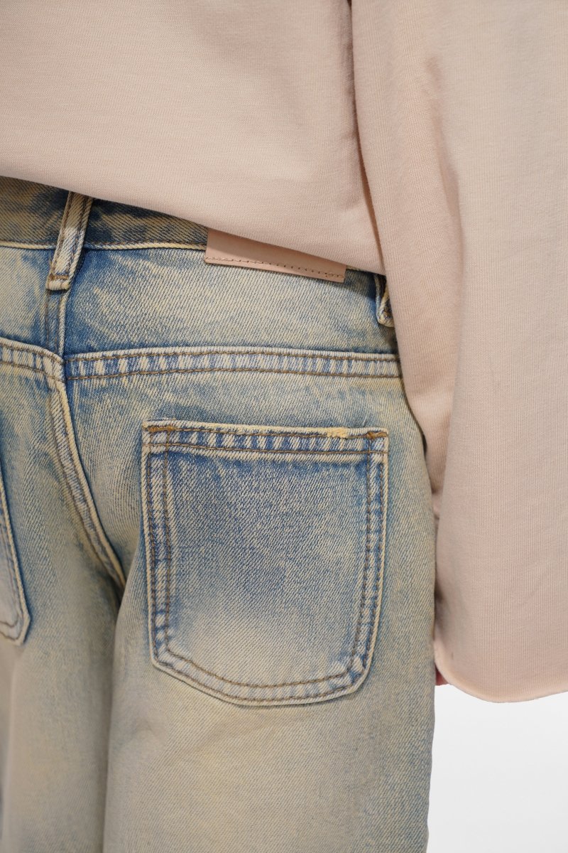 Jr. Shorts Kids Denim Vintage Wash - Valabasas