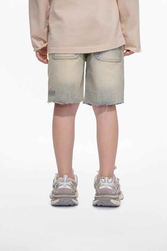 Jr. Shorts Kids Denim Vintage Wash - Valabasas
