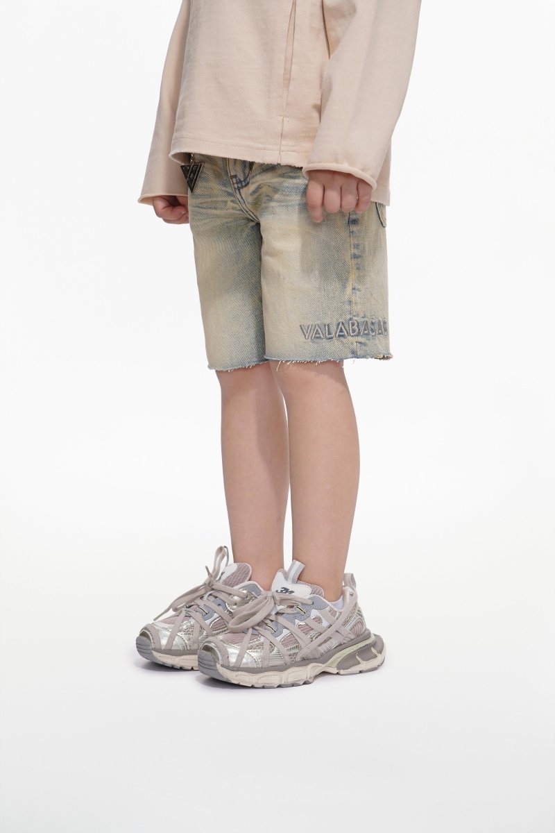 Jr. Shorts Kids Denim Vintage Wash - Valabasas