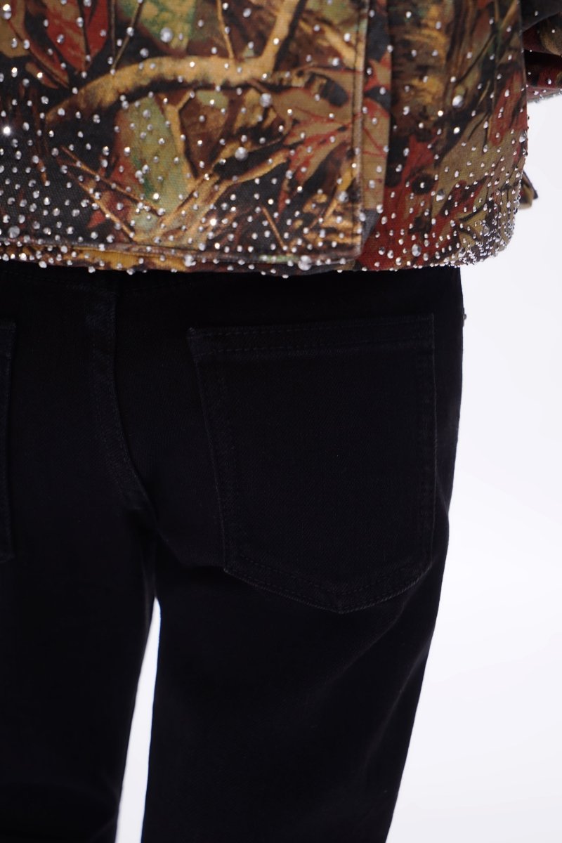 Jr.Slim Kids Black Jeans - Valabasas