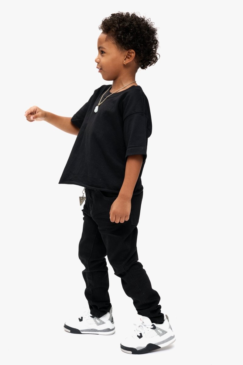 Jr.Slim Kids Jeans Black