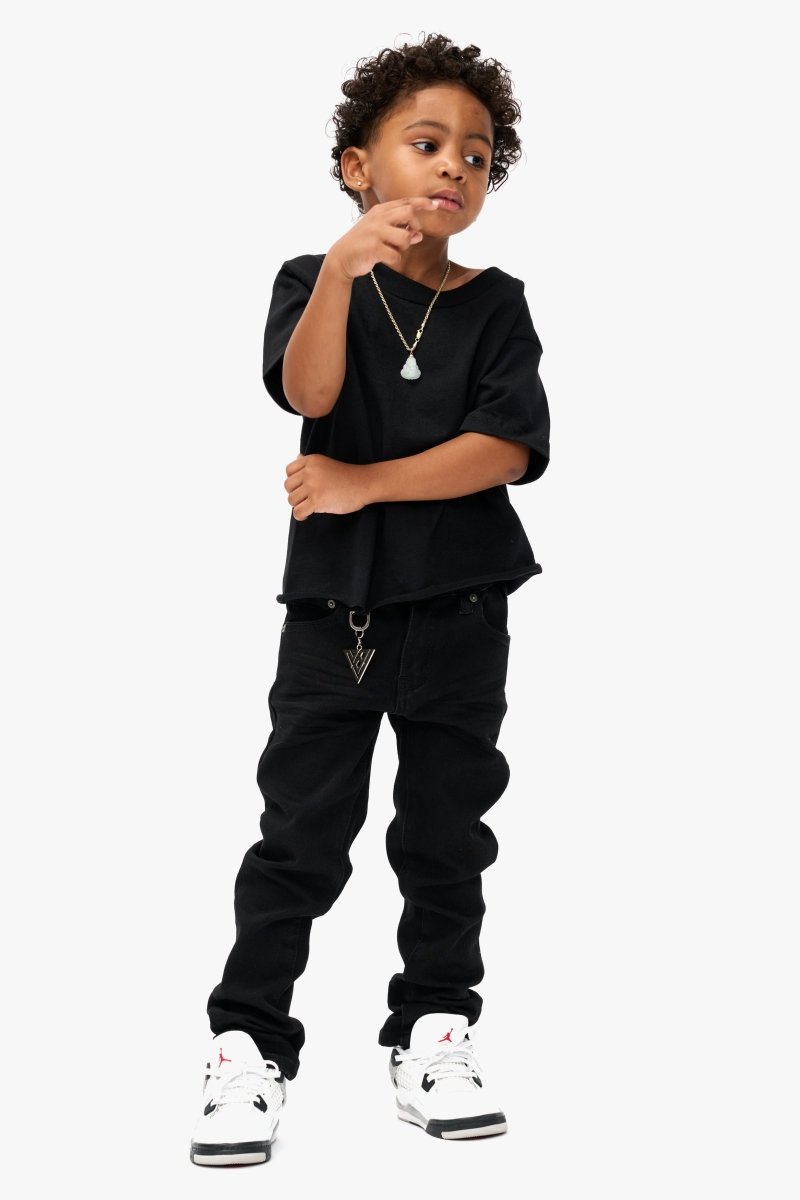 Jr.Slim Kids Jeans Black
