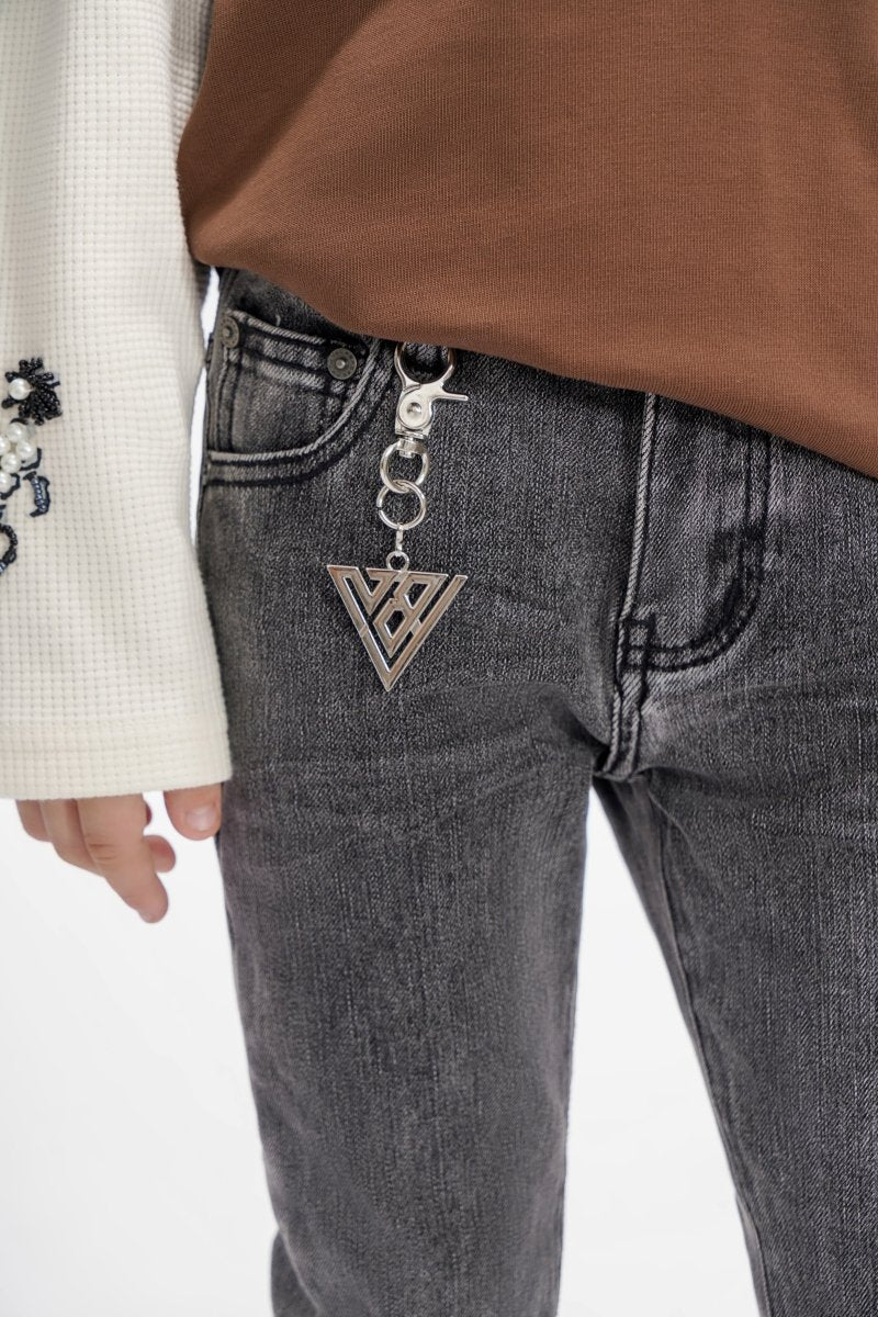 Jr.Slim Kids Jeans Grey - Valabasas