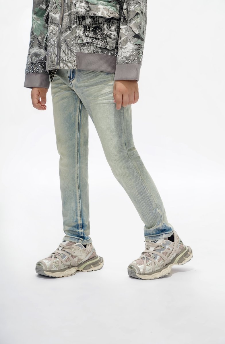 Jr.Slim Kids Jeans Lt.Wash - Valabasas