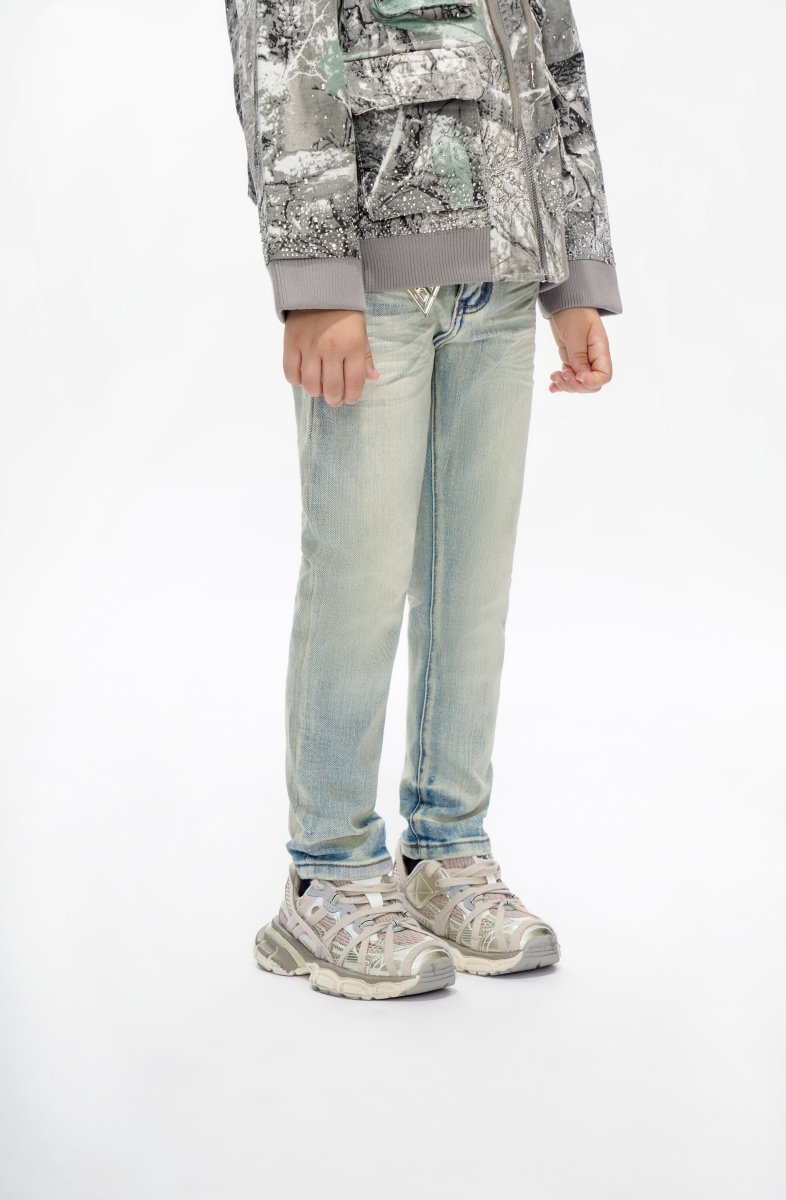 Jr.Slim Kids Jeans Lt.Wash - Valabasas