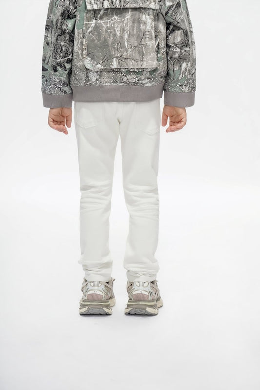 Jr.Slim Kids Jeans White - Valabasas