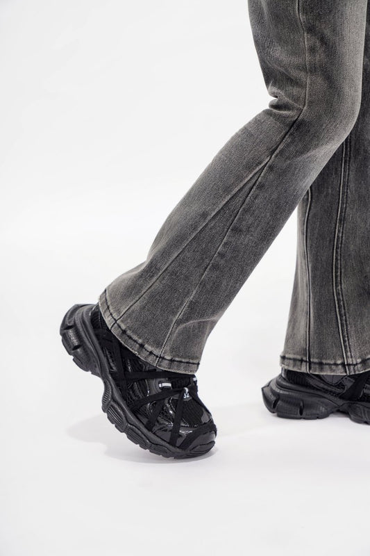 Jr.Stacked Kids Grey Jeans - Valabasas