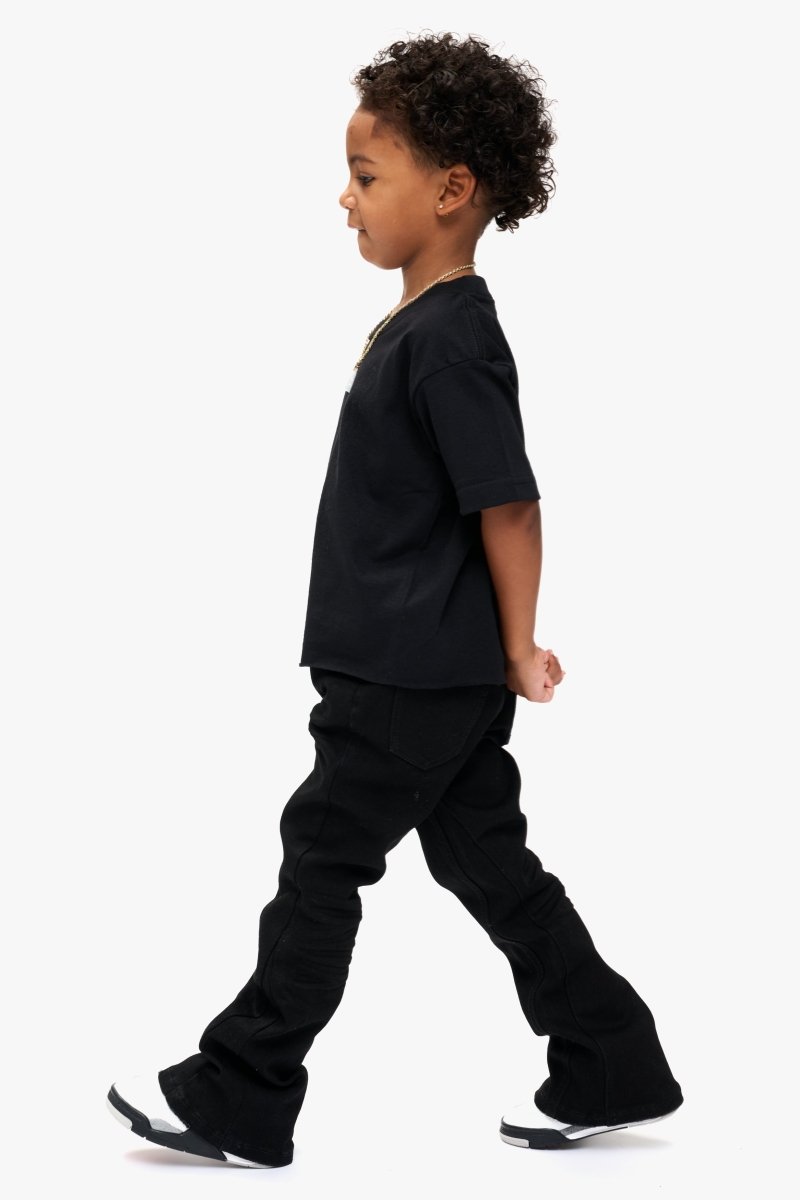 Jr.Stacked Kids Jeans Black