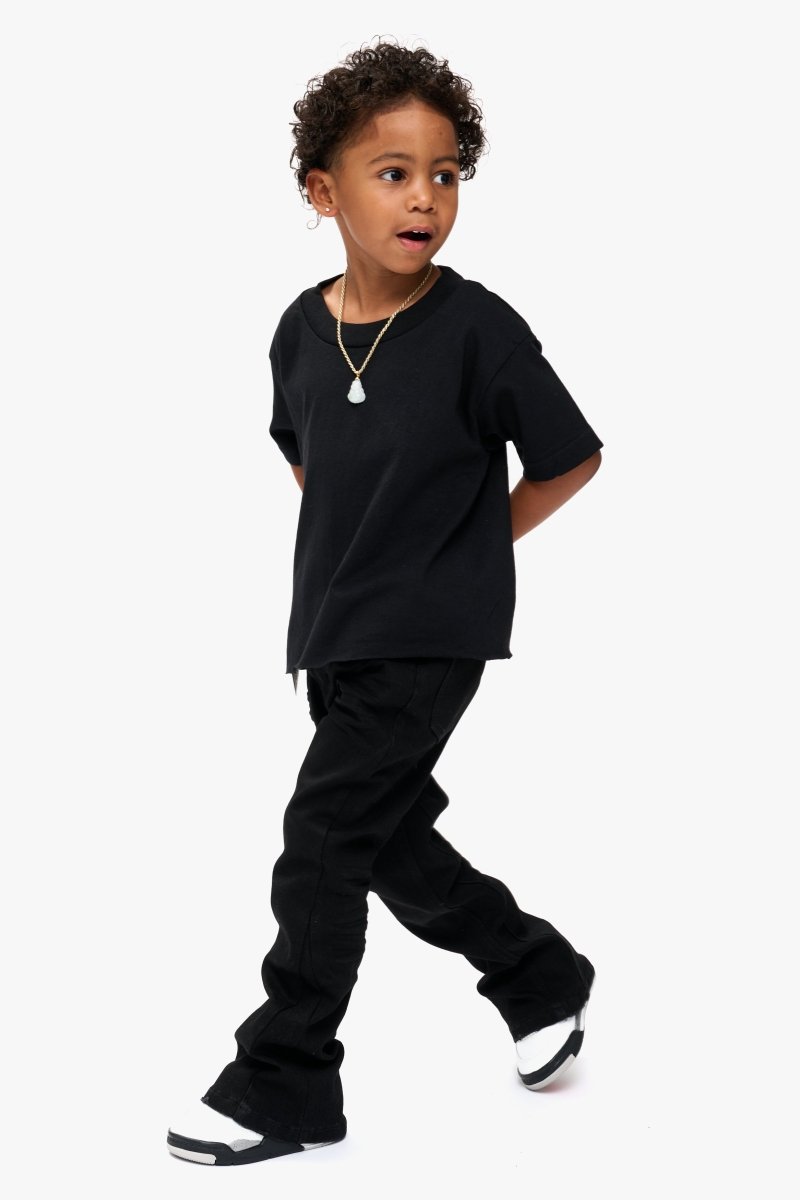 Jr.Stacked Kids Jeans Black