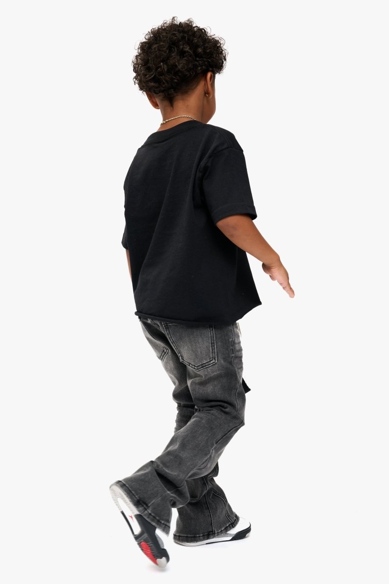 Jr.Stacked Kids Jeans Grey